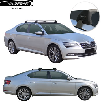 Yakima Whispbar Roof Racks Skoda Superb